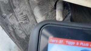 О датчиках давления колес. Работа TPMS в Chery Tiggo PRO MAX.