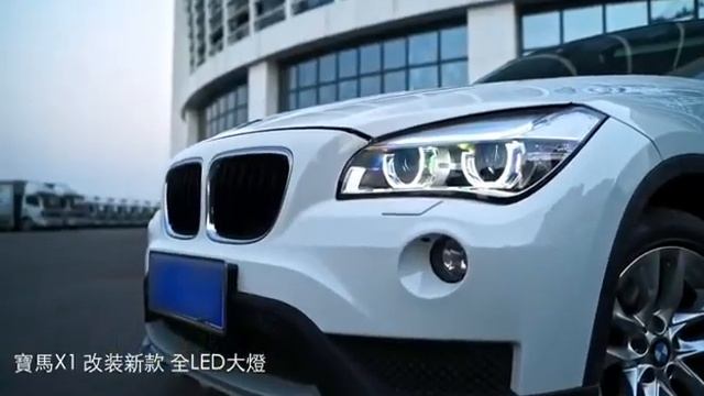Headlights for BMW X1 E84 2010-2015 смотреть онлайн