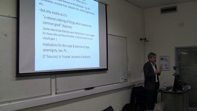 Presentation by Professor Andreas Follesdal - Natural Law and International Law (part 1) смотреть онлайн