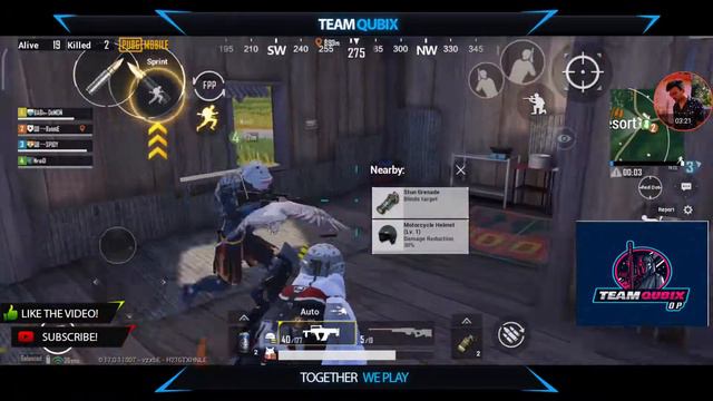 Power of Groza+MK14 Auto | TEAM QUBIX| PUBG MOBILE| 😱 смотреть онлайн