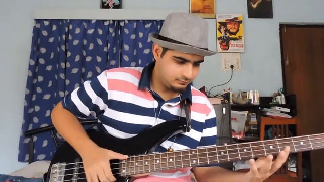 Run For Cover Cover | RishaBh C | Yamaha TRBX174 смотреть онлайн