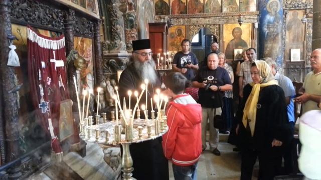 Православный Кипр: помазание маслом с гробницы св. Мамаса (Северный Кипр) смотреть онлайн