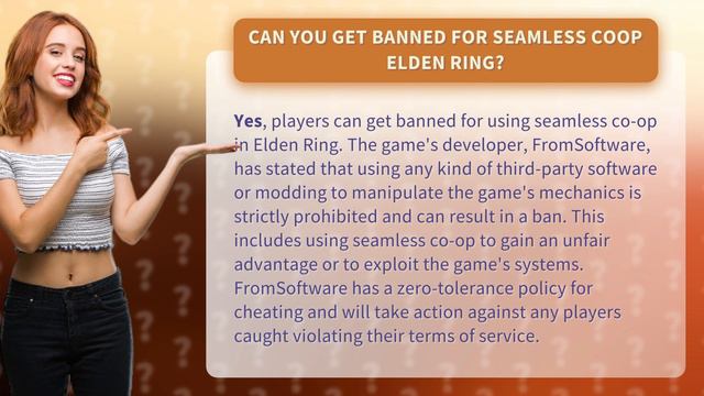 Can you get banned for seamless coop Elden Ring? смотреть онлайн