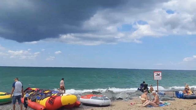 Крым 2021, сентябрь пгт.Николаевка смотреть онлайн