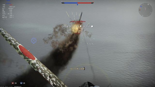 War Thunder - Ki-61-I hei Hien "He Claims To Be A Samurai..." смотреть онлайн