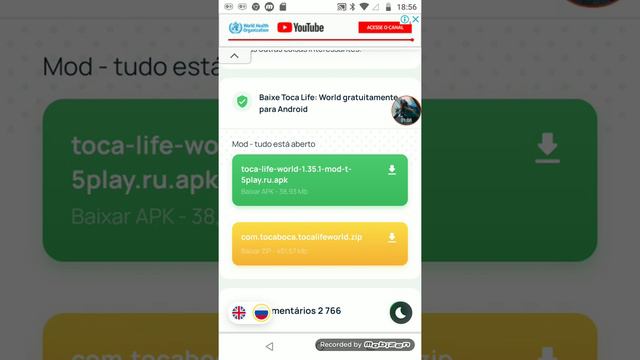 como ter tudo grátis no toca life world (esse vídeo e verdade tá) смотреть онлайн