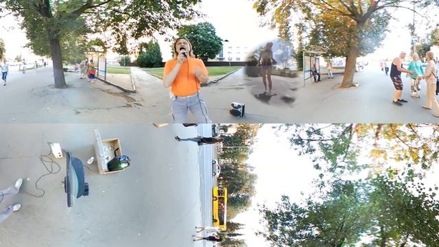 Седая ночь - поём и танцуем. Панорамное видео 360°. смотреть онлайн