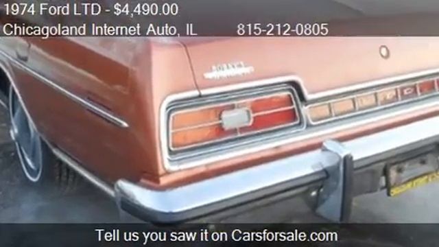 1974 Ford LTD for sale in New Lenox, IL 60451 at Chicagolan смотреть онлайн