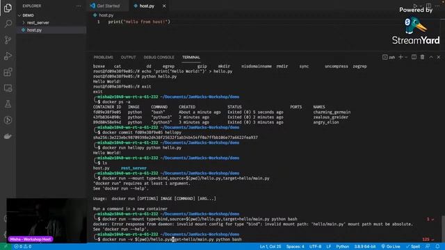 Introduction to Docker Workshop смотреть онлайн