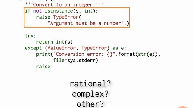 7 9 Do not guard against type errors смотреть онлайн