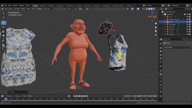 Zbrush 2019 BLENDER 2.91 БАБУЛИТА из КОКО смотреть онлайн