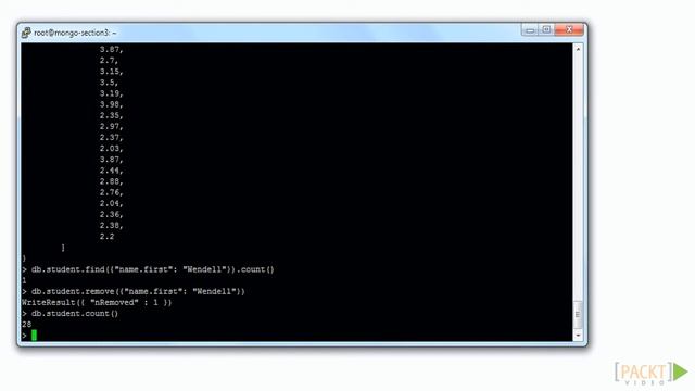 Learning MongoDB Tutorial: Pruning Data from MongoDB | packtpub.com смотреть онлайн