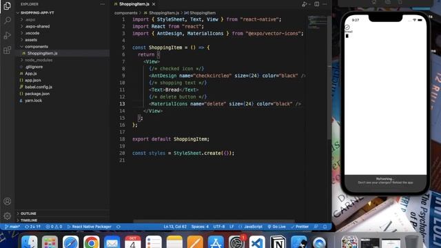Create React Native Firebase CRUD App with Firestore - 2 смотреть онлайн