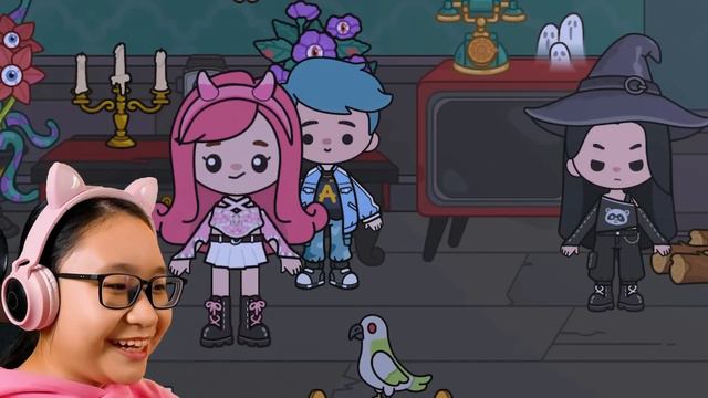 Aha World - Vidia Goes Ghost Hunting In Aha World New Halloween Update!!!