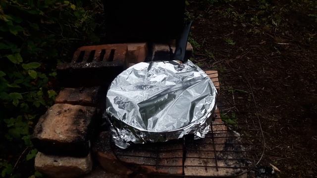 Пицца на костре/ готовим с дочей на даче смотреть онлайн