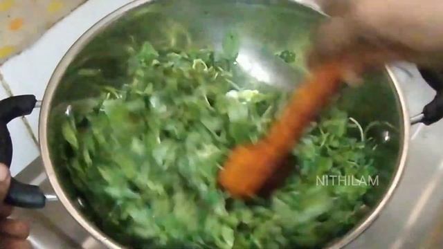 சிறு கீரை கூட்டு ஹோட்டல் ஸ்டைலில் | Siru keerai kootu in tamil | spinach with dal recipe смотреть онлайн