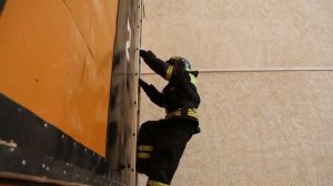 Методические рекомендации по подъёму по штурмовой лестнице на 4-й этаж учебной башни