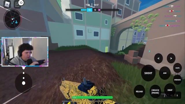 Bad Business on Mobile is so much FUN... (Roblox) смотреть онлайн