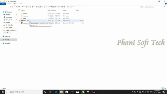 oracle database download and installation - phani soft tech смотреть онлайн
