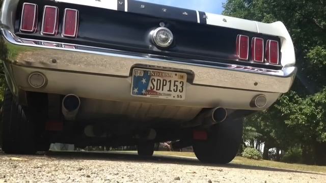 My restored 1969 Mustang coupe 302 смотреть онлайн