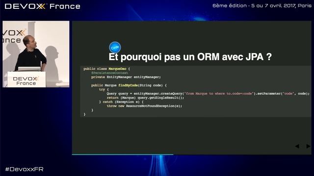 JOOQ et JOOλ Comment écrire du code propre dans vos DAO (Mathieu Gandin) смотреть онлайн