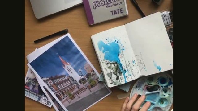 Fast and Fluid city sketching - Baltic Sketching Festival July 2021 смотреть онлайн
