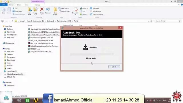 AutoDesk Revit Structure 2016 installing. смотреть онлайн
