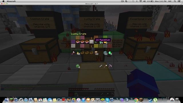 Minetime - Opening Crates keys! смотреть онлайн