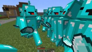 НУБ И ПРО ПРОТИВ ЦУНАМИ ИЗ АЛМАЗОВ И ГОЛЕМОВ В МАЙНКРАФТ! КАК ВЫЖИТЬ ТРОЛЛИНГ ЛОВУШКА ЗАЩИТА МУЛЬТИ