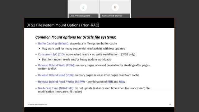 2020 8 27 Oracle Best Practices Part 2 - I/O & Miscellaneous смотреть онлайн