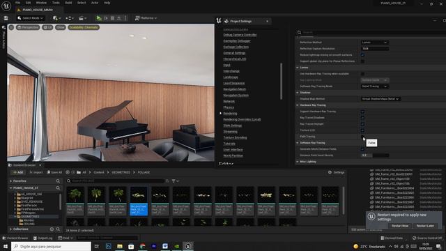 2501 - Raytracing. Enable Raytracing
