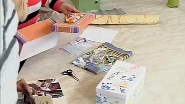 Мастер-класс "Декорирование обувной коробки" смотреть онлайн