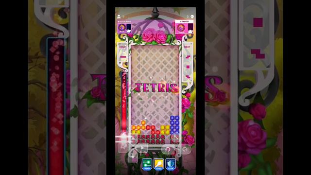 2 Minute 1v1! Beating Power-ups! | Tetris 99 Mobile (Tetris Battle Royale) смотреть онлайн