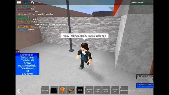 ROBLOX - Animatronic World Easter Egg: Slenderman смотреть онлайн