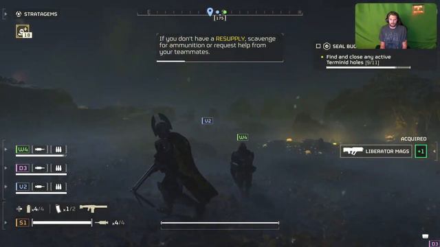 Helldivers 2- FIRST PLAYTHROUGH EVER🧠⚡ again смотреть онлайн