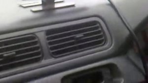 Toyota Levin, AE111 on board, in car accceleration