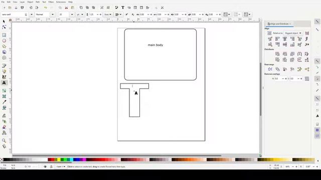 How to design a wallet on Inkscape. смотреть онлайн