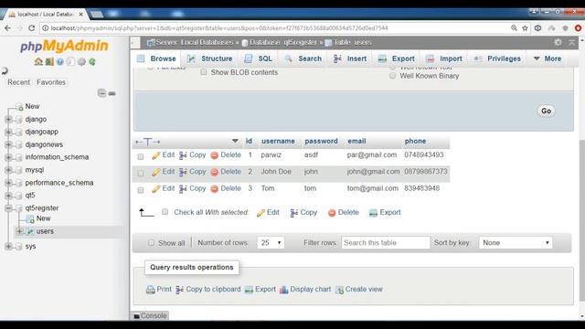 Qt5 C++ QSqlQueryModel With Mysql Database & QTableView #34 смотреть онлайн