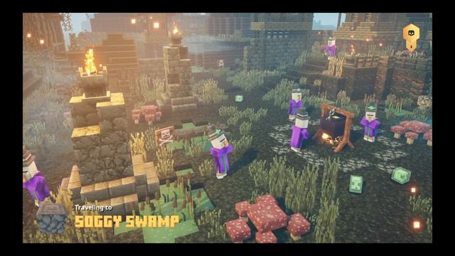 Minecraft Dungeons creeper overload смотреть онлайн