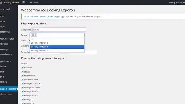 How To Use WooCommerce Booking CSV Exporter Plugin By WooExpert. смотреть онлайн