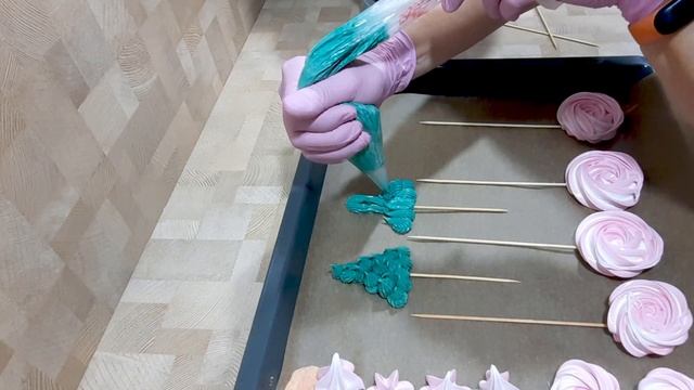 Рецепт идеального безе ? Меренги на палочке