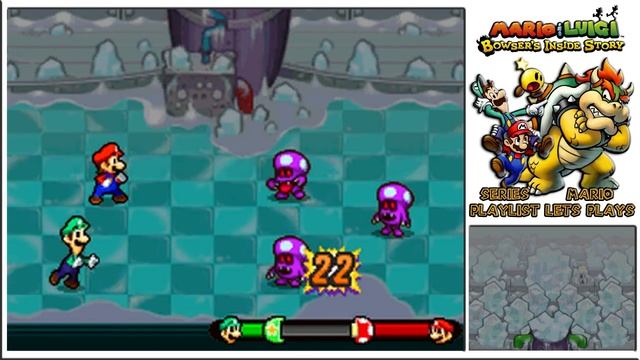 Mario & Luigi: Bowser's Inside Story - Frozen Shroobs Assault, The Magic Window - Episode 41 смотреть онлайн