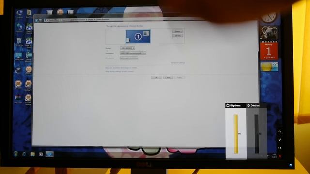 Dell UltraSharp U2311H - PWM Flickering (pen demonstration) смотреть онлайн