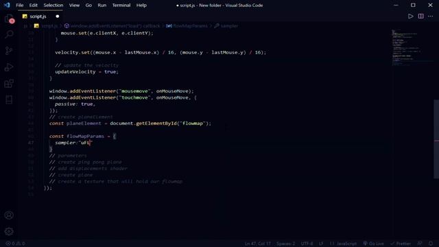 Waterwave & Distortion liquid effect Using on image using Curtains.js | Ripple effect tutorial смотреть онлайн