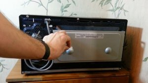 Микроволновая Печь Samsung MG23F302TAK распаковка и первое включение