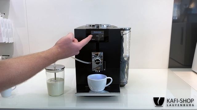 JURA ENA 8 Kaffeevollautomat - Kaffeebezug смотреть онлайн