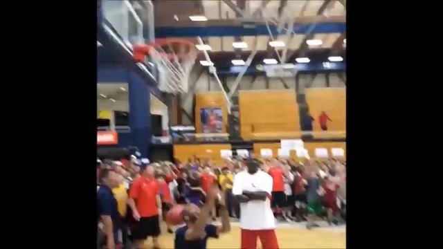 Michael Jordan & Chris Paul Bet Jordan Shoes At Michael Jordan Flight School Camp