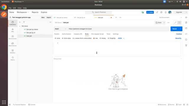 Отправка запросов в Swagger Petstore, часть 1 смотреть онлайн
