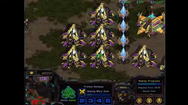 Starcraft "mass production" Hack смотреть онлайн