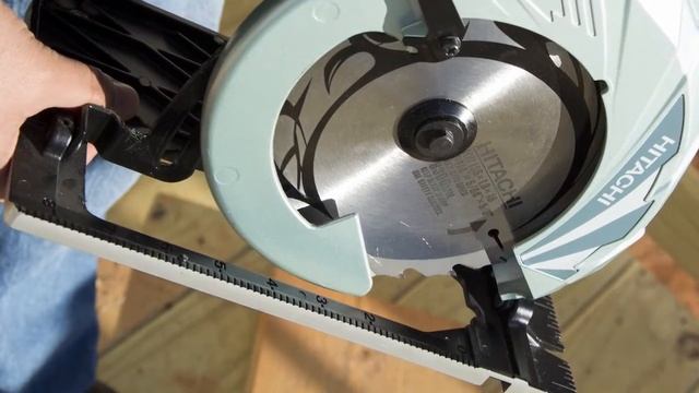 Hitachi 15 Amp 7-1/4 in. Circular Saw - C7BMR смотреть онлайн